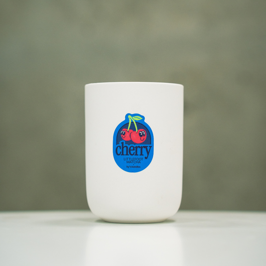 Cherry Soy Candle | Littlefoot Matcha x Ky's Kandles