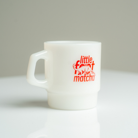 Littlefoot Matcha Milk Glass Mug